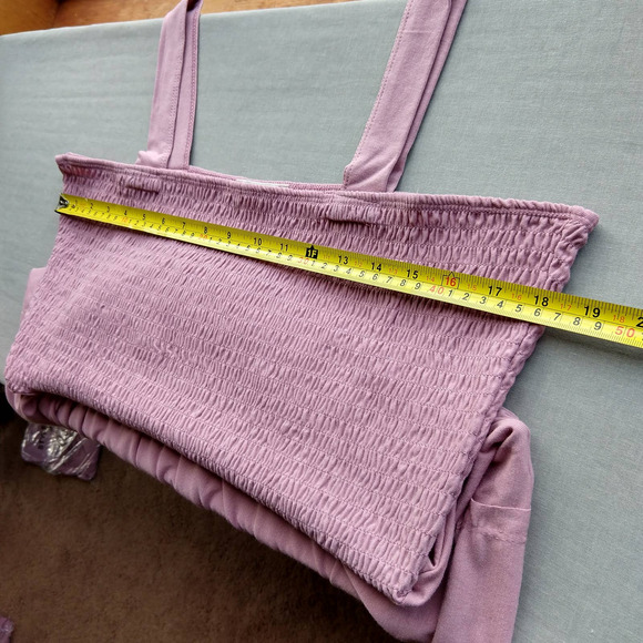 1X Zenana Smocked Tiered Midi Dress Lt Navy Blue Plus sized comfort brand new - Picture 10 of 14